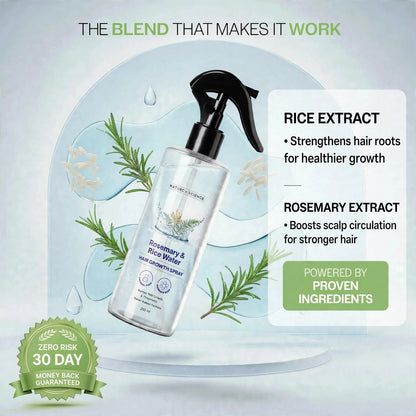 Rosemary Rice Water Hair Spray